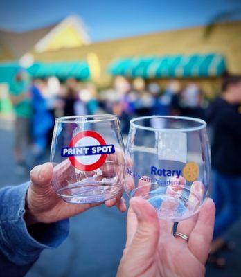 Complimentary commemorative wine glasses with the combo tickets! (May 2025)