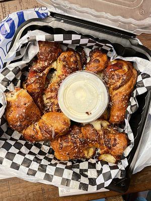 Pepperoni twists. Delicious!