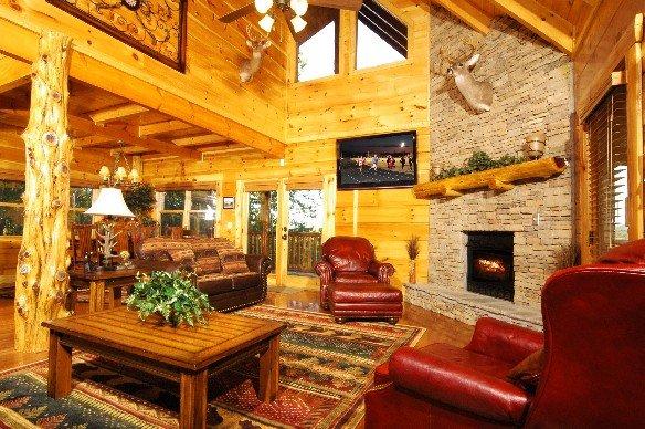 Custom Log Home, Sevier Co, TN