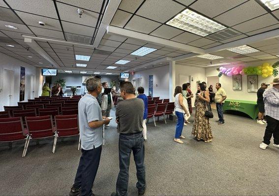 Al finalizar la alabanza!