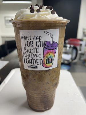 Mocha Cookies n Cream Chip Iced Coffee