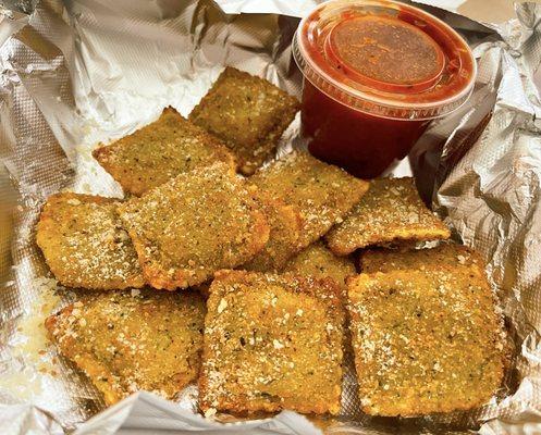 12 Piece Toasted Cheese Ravioli