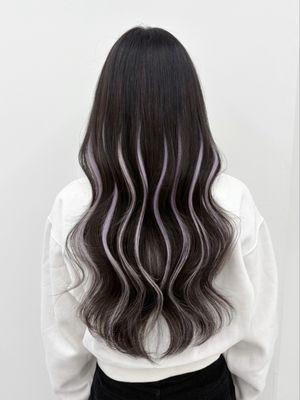 Balayage hair extensions $190