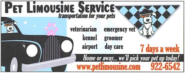 Pet Limousine Service