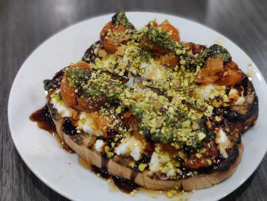 Goat cheese bruschetta was amazing!