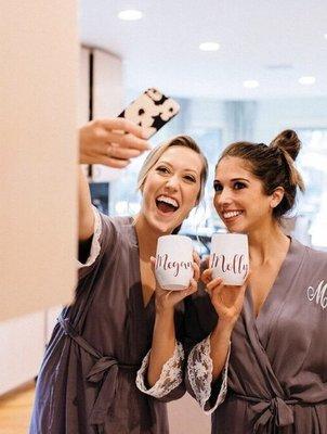Bridesmaid Makeup & selfie time!