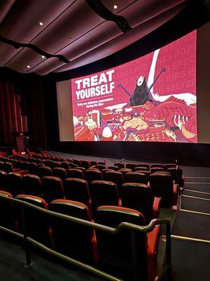 Very clean and nicely maintained theatre!!