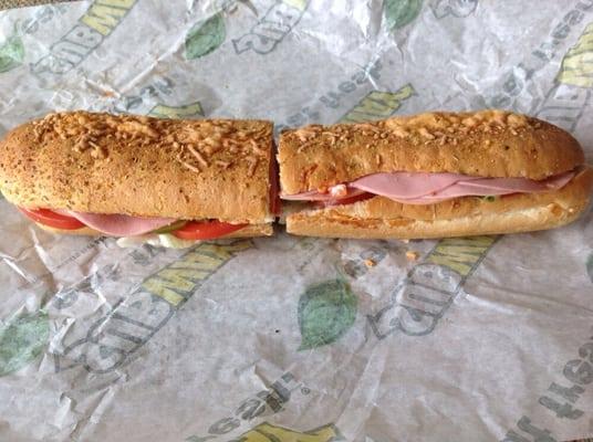 Non-Toasted Foot-Long Cold Cut Combo
