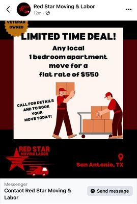 Red Star Moving and Labor