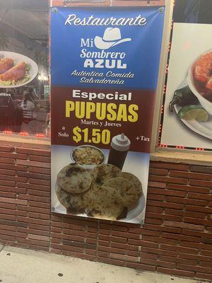 Ask before you order! They will claim it is smaller ones and also they only serve those until 7. No where in the sign does it explain that.