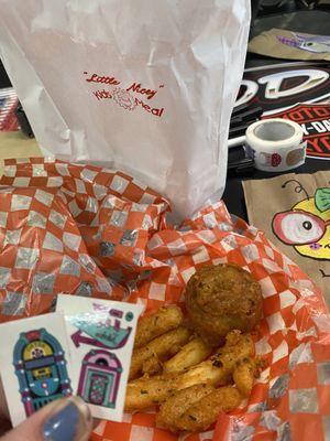 Carl’s Cheeseburger Balls