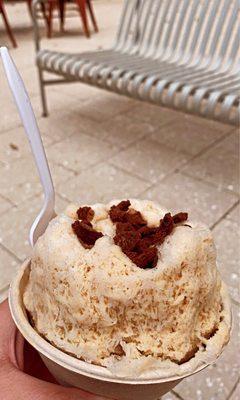 Dulce de leche brownie