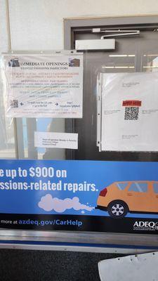 ADEQ Vehicle Emissions Testing Station