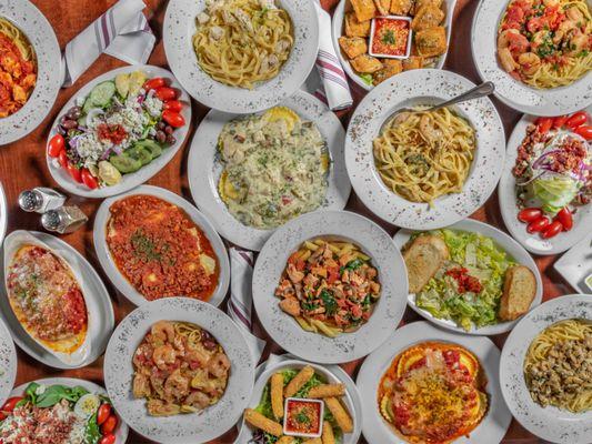 All the pasta you can have.