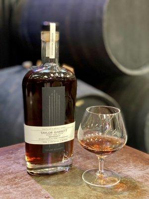 Distillers Select Series- Taylor Garrett Sherry Cask finish whiskey. Limited release