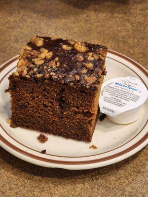 pumpkin cake.