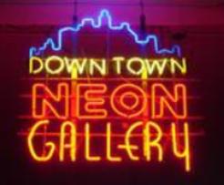 Downtown Neon Gallery - Thomas Cobian - The Neon Warrior