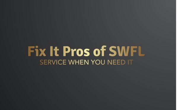 Fix It Pros of SWFL