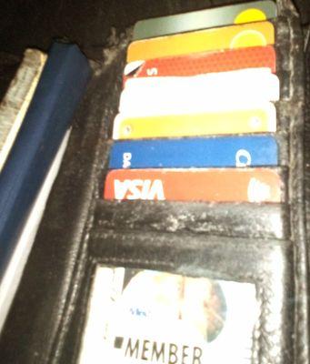 My credit cards, solely in my name & in good standing- no reloadable or gift cards with my bank account I had for more than 17 years.