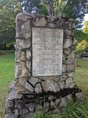 Revolutionary War Graveyard