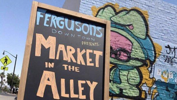 Supporting local Farms at The Harvest Farm Tent.