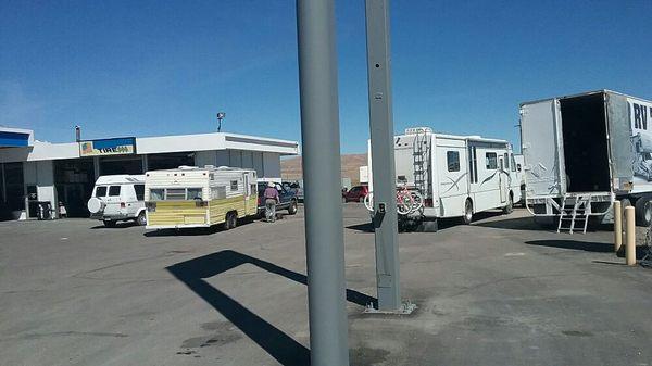 We Have your RV Tires Springs Shackles the shop is open 24HRS ADAY