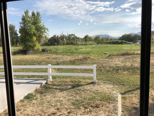 Best view from a fast food joint ever.