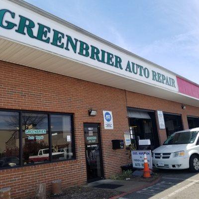 Front of Greenbrier Auto