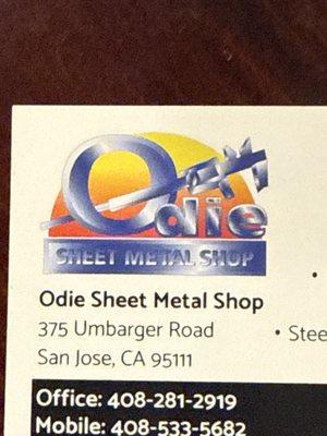 Odie Sheet Metal