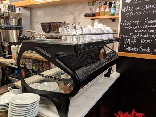 The Maserati of espresso machines