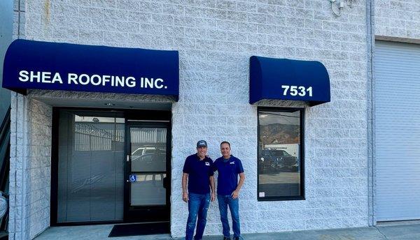 Ken and Bill Shea
Owners of Shea Roofing, Inc.