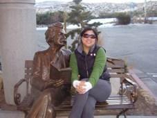 Mark Twain reading to me