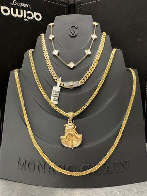 Cadenas para hombre y mujer 10k y 14k