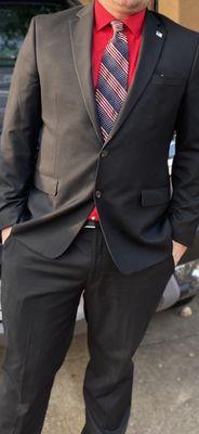 Tailored suit