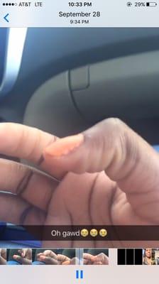 When we first left Nini's