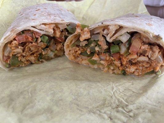 Chipotle Tempeh Burrito