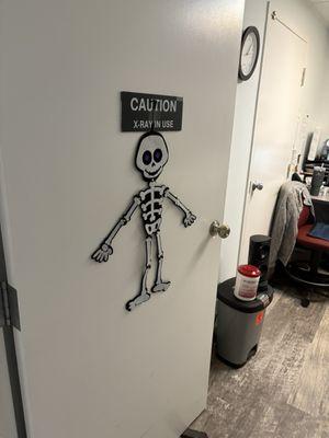 Halloween Decorations at the practice