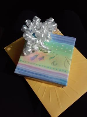 Nice beautiful bracelet thats inspirational...(cant open it up and show ya..lol) its beautiful (trust me)