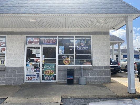 The front of the Store