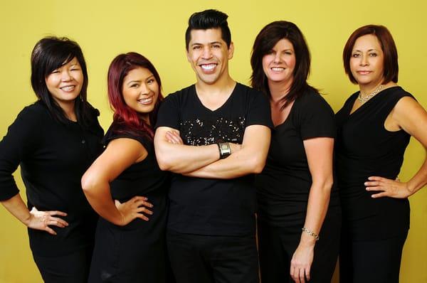 The styling team at Varekai salon