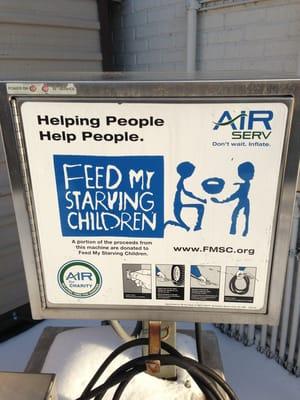 Pay for Air & it goes to a children's charity.