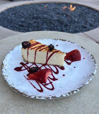 Cheesecake.
