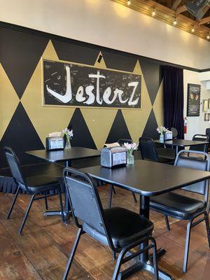 Stage before the seating setup!