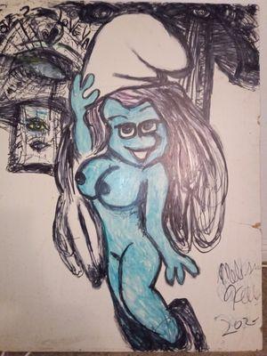 Acrylic oil paintings, T-Shirts, jewelry, key chains from our online store