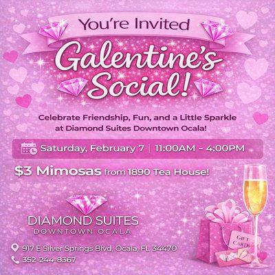 Galentine's Special!
Mimosas & Memories!
Join Us!