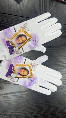 Pallbearers gloves for a memorial service