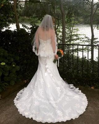 Wedding dress altered :)