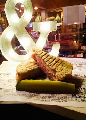 New menu, now serving hot grilled and fresh paninis