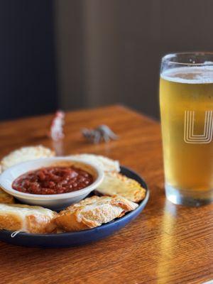 Beer & Cheesy Bread