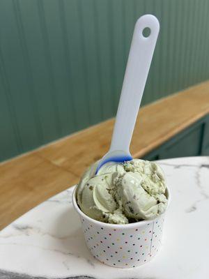 Pacino Pistachio- had to try their new dairy free flavor and it was delicious!!!